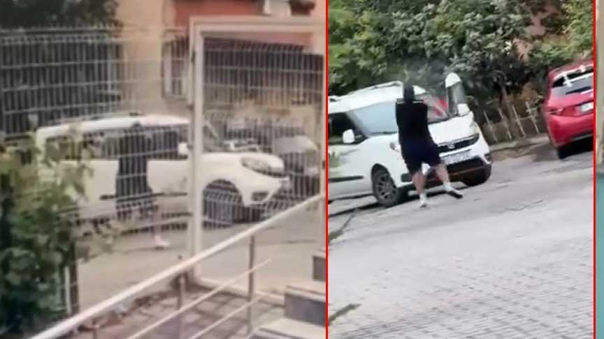 İstanbul’un göbeğinde vahim infaz! Biri vurdu, oburu telefonuyla kayıt aldı