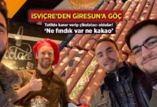 isvicreden giresuna goc tatilde karar verip cikolataci oldular ne findik var ne kakao cYhgCpIu