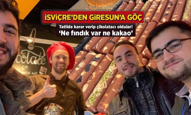 İsviçre'den Giresun'a göç! Tatilde karar verip çikolatacı oldular: 'Ne fındık var ne kakao' 1 isvicreden giresuna goc tatilde karar verip cikolataci oldular ne findik var ne kakao cYhgCpIu