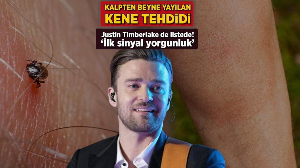 Kalpten beyne yayılan kene tehdidi! Justin Timberlake de listede: ‘İlk sinyal yorgunluk’