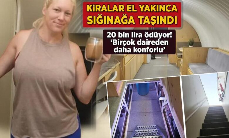 Kiralar el yakınca sığınağa taşındı! 20 bin lira ödüyor: 'Birçok daireden daha konforlu' 1 kiralar el yakinca siginaga tasindi 20 bin lira oduyor bircok daireden daha konforlu QGG9frwY