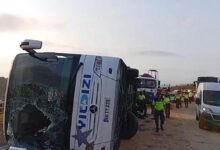 kuzey marmara otoyolunda feci kaza yolcu otobusu devrildi 3 meyyit 20 yarali VY8DXBp1