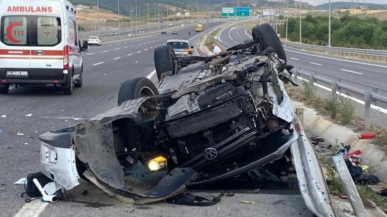 Kuzey Marmara'da feci kaza! Araba taraf tabelasına çarptı: 1 meyyit, 4 yaralı 2 kuzey marmarada feci kaza araba taraf tabelasina carpti 1 meyyit 4 yarali 0 hZ9eINLA