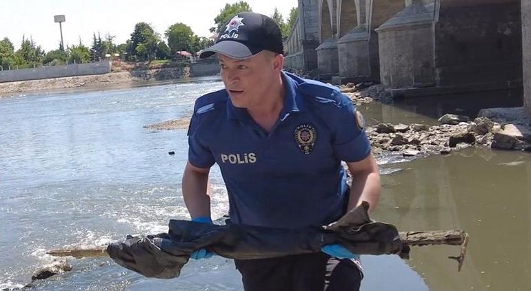 Meriç Irmağı'nın suları çekildi, ortaya çıkan şey şoke etti 4 meric irmaginin sulari cekildi ortaya cikan sey soke etti 2