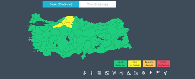 meteoroloji yeni haritayi paylasti istanbul dahil pek cok vilayet listede gok gurultulu saganak yolda Q3EsyNuB