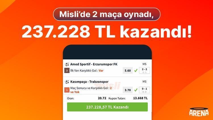 mislide 2 maca oynadi 237228 tl kazandi GTQl1utS