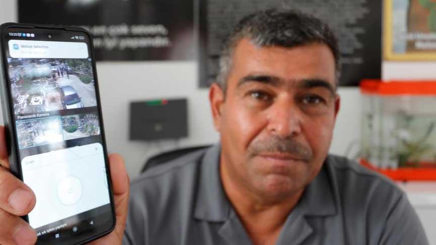 Muhtar mezarlıkta fark edip harekete geçti! ‘Ölüyü de, diriyi de koruyoruz’