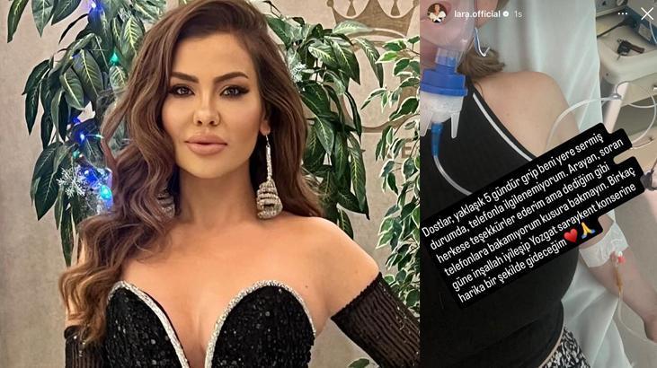 muzikci lara hastanelik oldu sedyede serumlu hali korkuttu 4 ttJIPSeJ