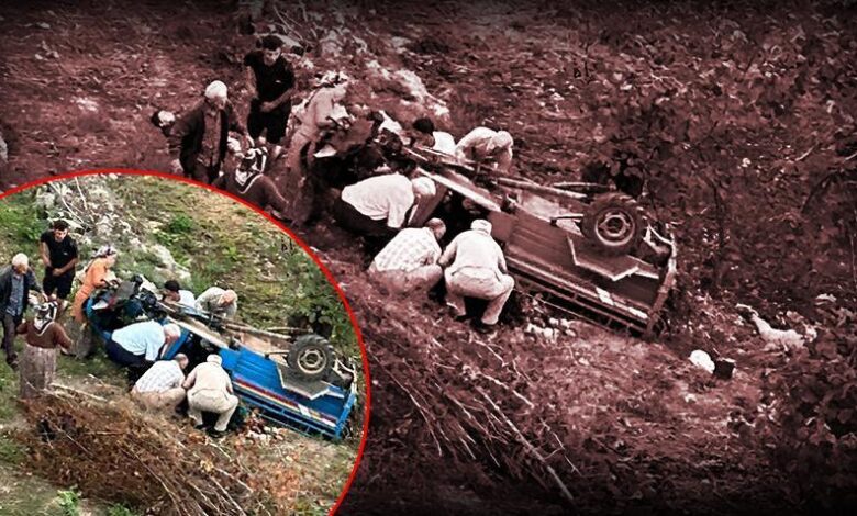 Ordu'da müthiş kaza! 'Patpat' bahçeye devrildi: 3 meyyit, 4 yaralı 1 orduda muthis kaza patpat bahceye devrildi 3 meyyit 4 yarali ITZn6F7q