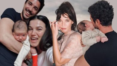 pinar deniz ve kaan yildirim ciftinden yeni aile pozu iste minik fikret hakanin son hhlWDXgx
