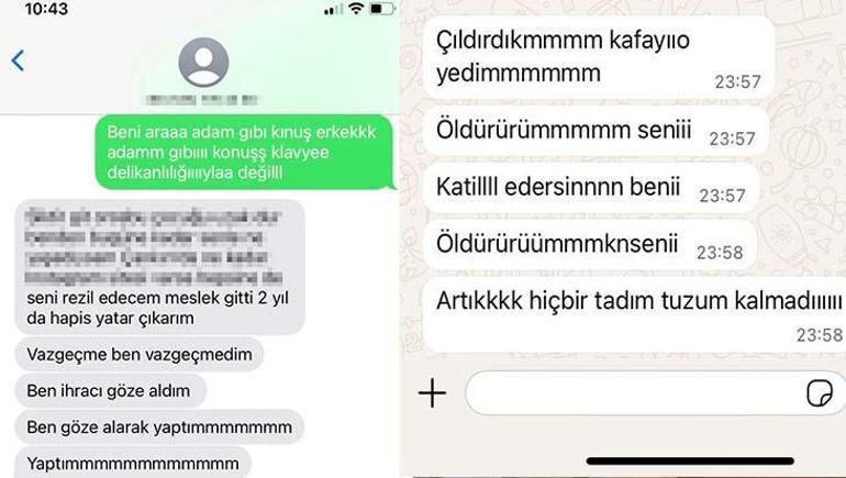 polis memurundan kiz arkadasina tehdit bildirileri ortaya cikti seni oldurup atacagim 0 glJSdVpJ