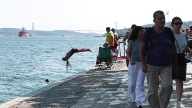 sicaklar istanbullulari bogaza doktu her pazar burada yuzuyoruz 8SNWXSkF