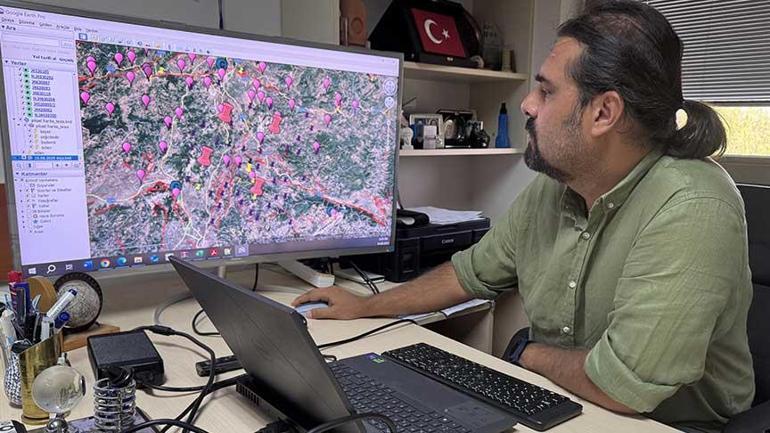 sindirgida 61 buyuklugundeki sarsintiya ait yeni ayrinti yer kabugunda 2 cm salinim var 0 HNjlmA66
