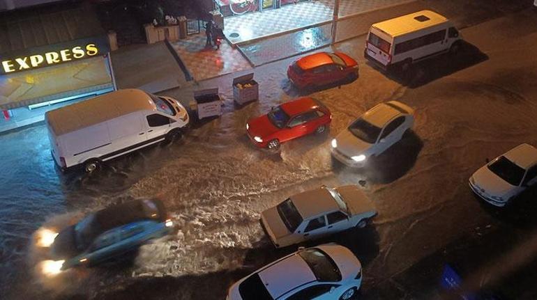 son dakika ankarada saganak sokaklar gole dondu konut ve is yerlerini su basti 3
