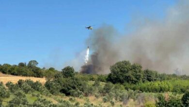 son dakika canakkalede orman yangini havadan ve karadan mudahale basladi yOmLQ8dr