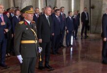 son dakika cumhurbaskani erdogan ve devlet erkani anitkabirde XHhlR5TR