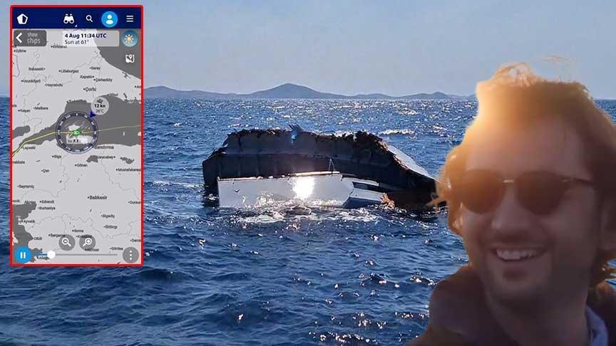 Son dakika… Kayıp iş insanı Halit Yukay’ın yatına çarptığı iddia edilen geminin radar imgeleri çıktı