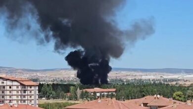 son dakika kutahya hava er egitim tugay komutanliginda yangin KHarEbfI