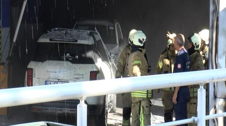 son dakika pendikte sifir arac bayisinde yangin cikti 1