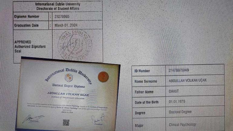 Son dakika... Uydurma diploma skandalı! Abdullah Volkan Uçak: Denklik almak isterken hayatım altüst oldu 2 son dakika uydurma diploma skandali abdullah volkan ucak denklik almak isterken hayatim altust oldu aIfZeD1t