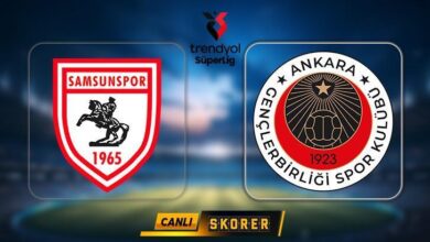 super ligde samsunspor genclerbirligi maci y6zFX3YL