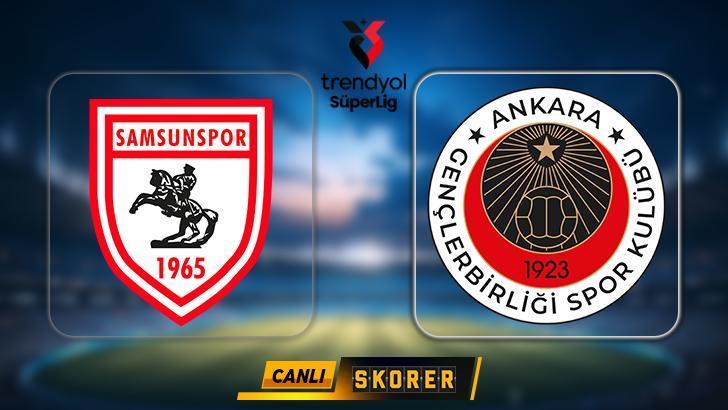 Süper Lig'de Samsunspor - Gençlerbirliği maçı! 1 super ligde samsunspor genclerbirligi maci y6zFX3YL