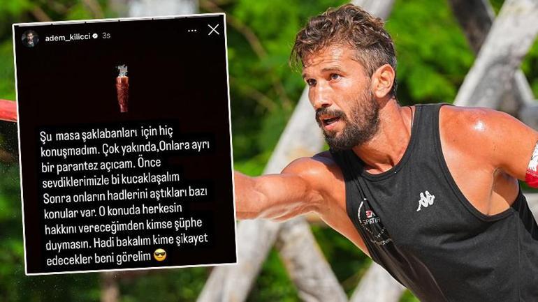 survivor 2025 sampiyonu adem kilicciyi uzucu kizdirdilar masa saklabanlari 3 TGfDGsJN