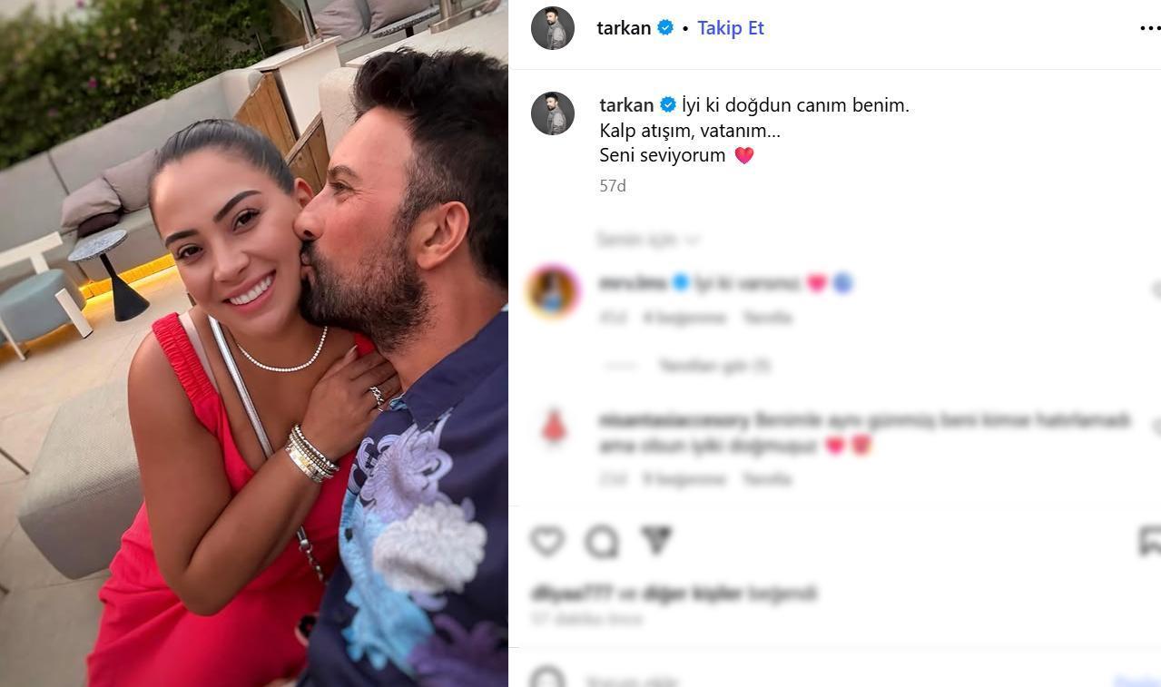 tarkandan romantik kutlama esinin dogum gununde aska geldi 6