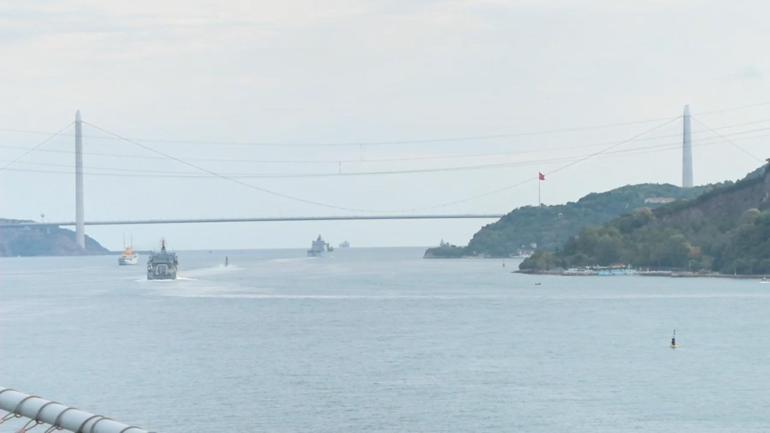 TCG Anadolu 'Mavi Vatan Boğaz Geçişi' için Sarayburnu'ndan demir aldı 5 tcg anadolu mavi vatan bogaz gecisi icin sarayburnundan demir aldi 3 bQdLzOJG
