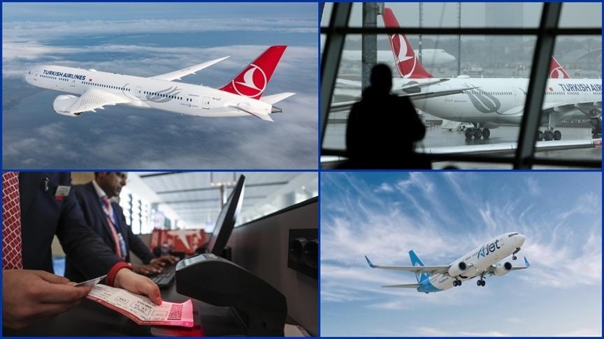 THY ve AJet, “Ada Kıbrıs”a kurulan hava köprüsüyle 100 bin turisti Kuzey Kıbrıs’a taşıdı