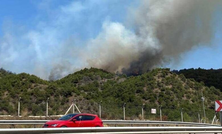 Tokat'ta orman yangını! Müdahale devam ediyor 1 tokatta orman yangini mudahale devam ediyor sES624a2