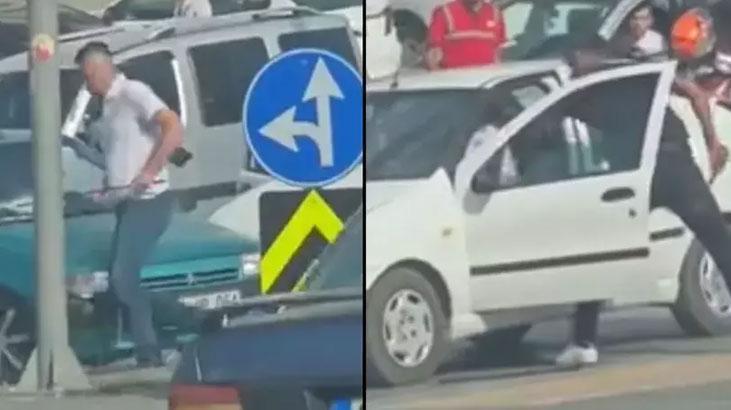 Trafikte ‘erkeklik’ gösterisi 1 trafikte erkeklik gosterisi GmumJDR7