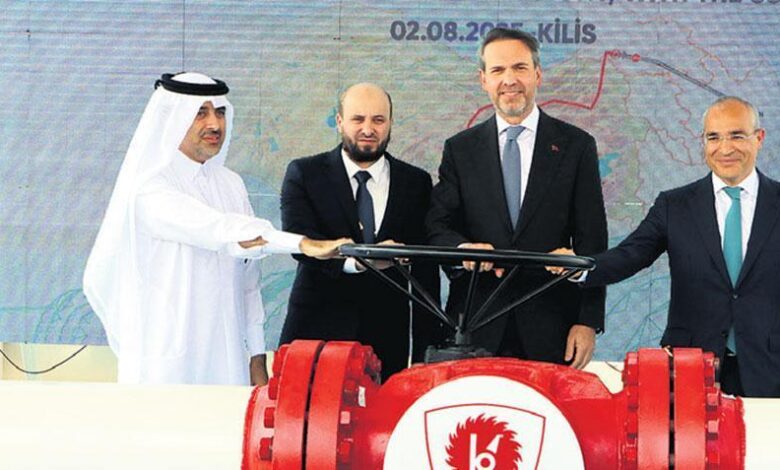 turkiyeden suriyeye birinci gaz akisi basladi 6Wa4HFb6