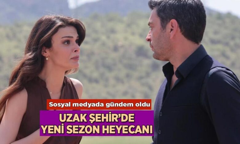 Uzak Kent'te yeni dönem başlıyor! Sinem Ünsal ve Ozan Akbaba'nın setten karesi gündem oldu 7 uzak kentte yeni donem basliyor sinem unsal ve ozan akbabanin setten karesi gundem oldu AwKr2gzX