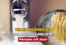 yemeklere fark etmeden karisiyor sicak musluk suyunda mikrop riski gorunmez tehlike buycu8MR