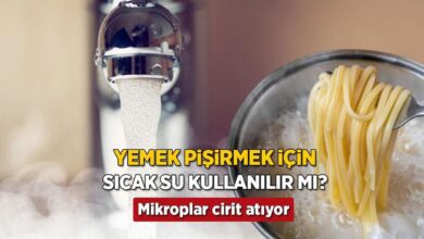 yemeklere fark etmeden karisiyor sicak musluk suyunda mikrop riski gorunmez tehlike buycu8MR