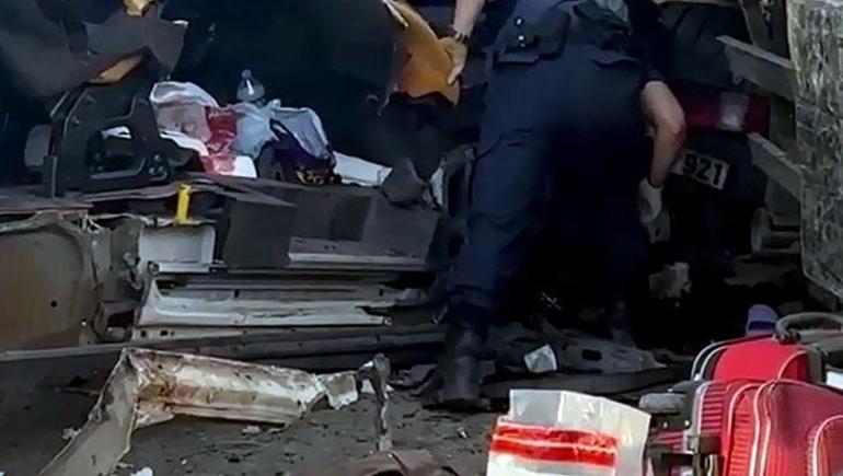 yurt cocuklarini tasiyordu uyuyakaldigi tez edilen ve kaza yapan minibus soforu tutuklandi 0 mnjPUX6b