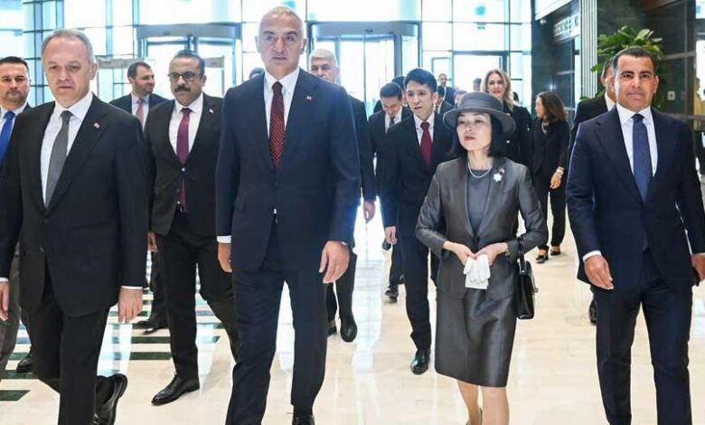 Bakan Ersoy’dan Altes Prenses’e Japonca Teşekkür 1 bakan ersoydan altes prensese japonca tesekkur fa13wWsw