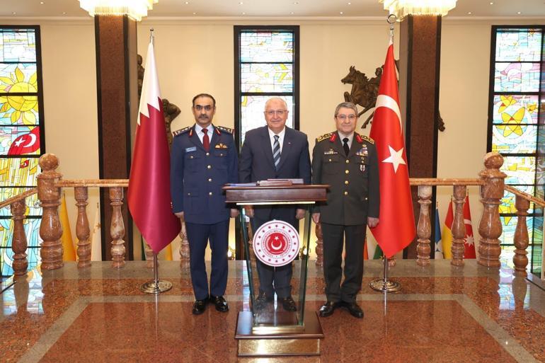 bakan guler katar genelkurmay lideri al mannaiyi kabul etti 0 ejN2Z4vt