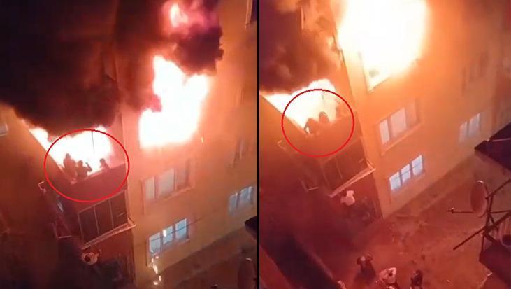 balkonda dehset anlari 3 kisinin oldugu yanginin manzaralari ortaya cikti jvhwQUGZ