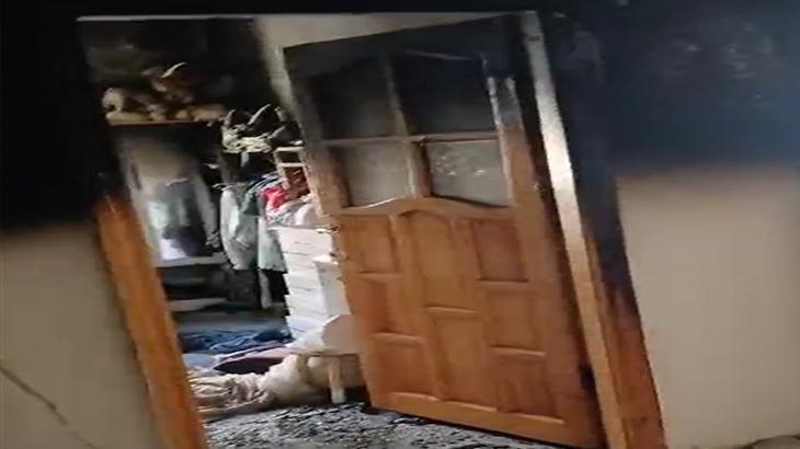 Bursa’daki yangın yürekleri yakmıştı! Facianın yaşandığı meskenden kahreden imgeler