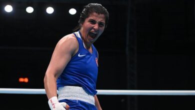 busenaz surmeneli dunya boks sampiyonasinda ceyrek finalde 39a38yid