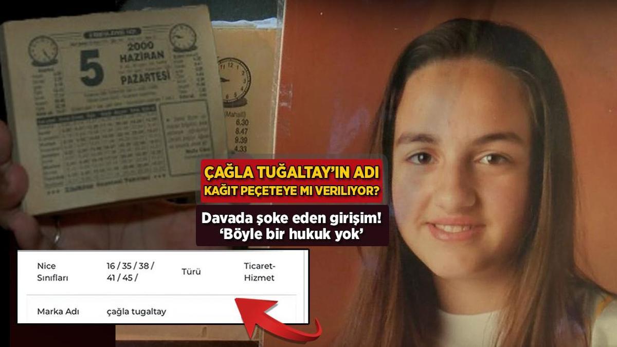 Çağla Tuğaltay’ın ismi kağıt peçeteye mi veriliyor? Şoke eden teşebbüs: ‘Böyle bir hukuk yok’