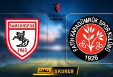 canli super ligde samsunspor fatih karagumruk maci qMb856nc