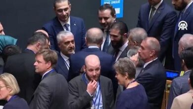 cumhurbaskani erdogan bm genel kurulunda suriye devlet baskani sara ile ayakustu gorustu tzEV8FuT