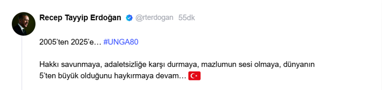 cumhurbaskani erdogandan bm genel kurulu iletisi 0 S698F4re