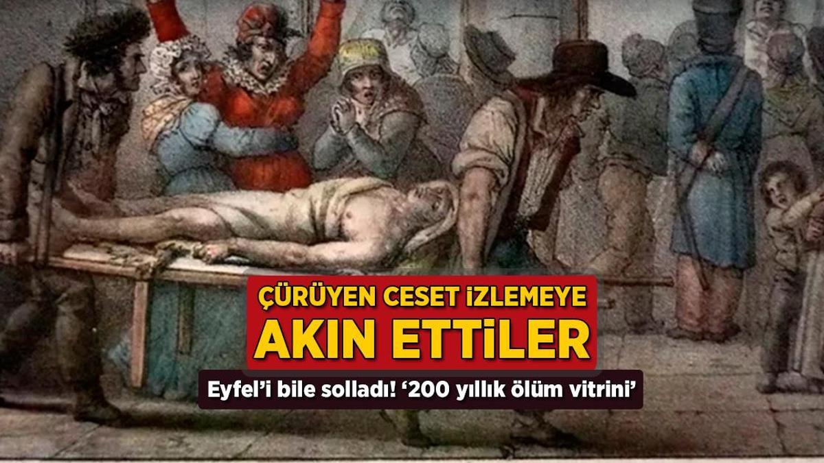 Çürüyen cesetleri izlemeye akın ettiler! Eyfel’i bile solladı: ‘200 yıllık mevt vitrini’