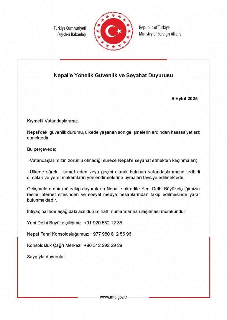 disisleri bakanligindan nepal uyarisi tedbirli olunmali 0 1TbFvVPG