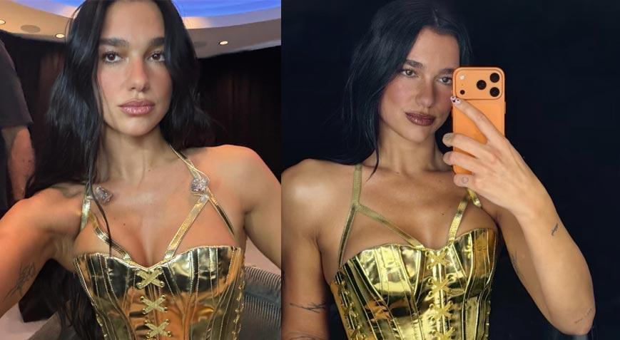 Dua Lipa paylaştı, toplumsal medya yıkıldı! Soru yağmuruna tuttuldu