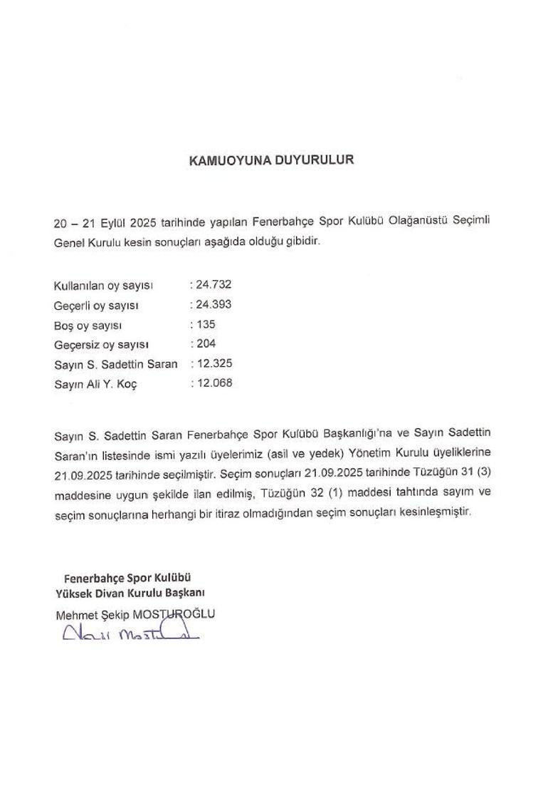 fenerbahcede baskanlik secimi sonuclari resmilesti 0 4yMRNOV5